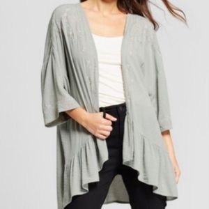 Knox Rose Embroidered Kimono